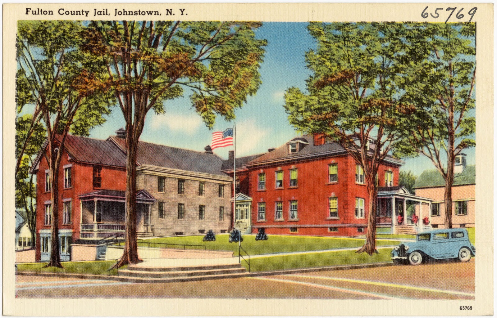 Fulton County Jail, Johnstown, N. Y., Boston Public Library - undated