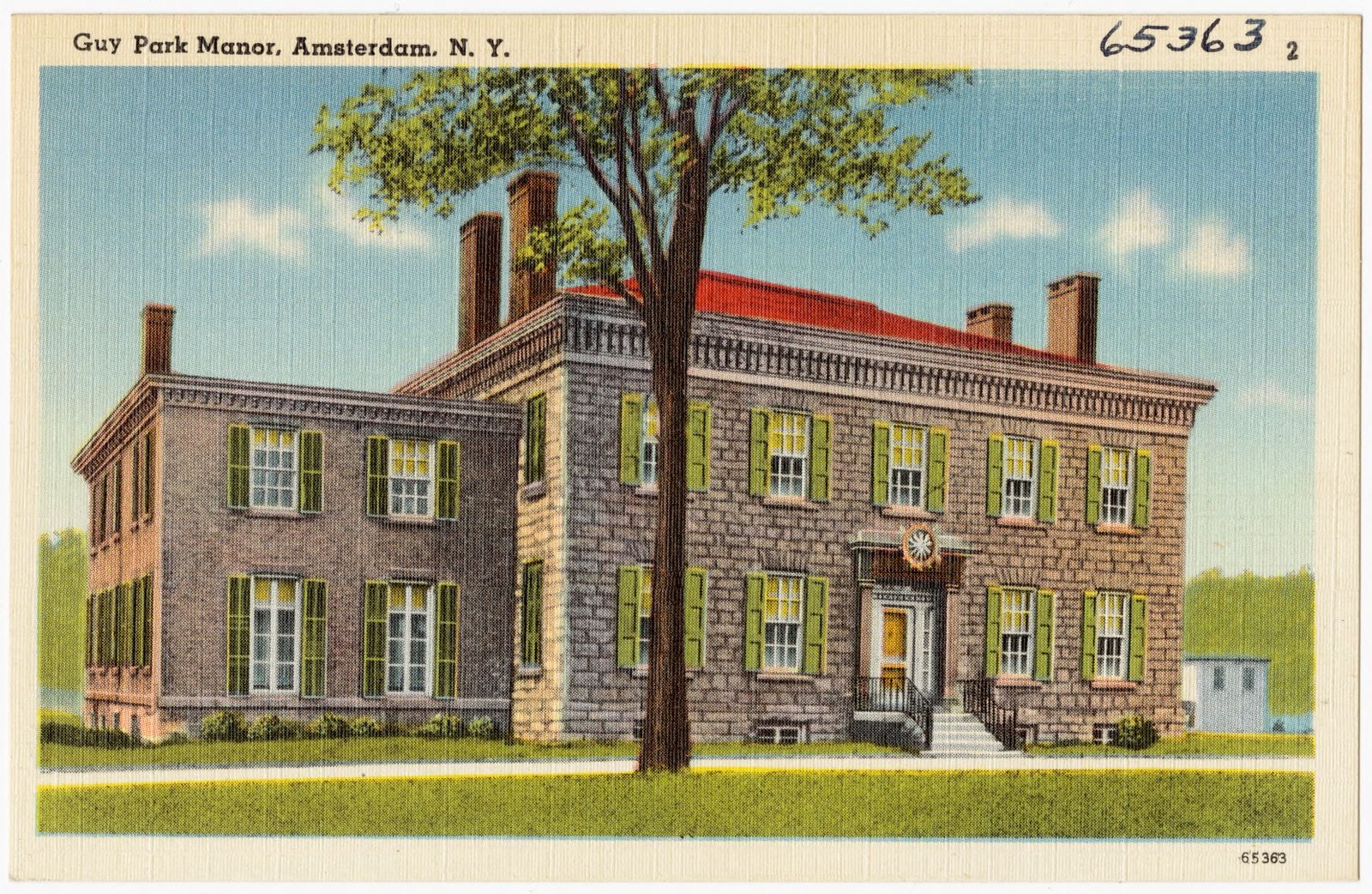 Guy Park Manor, Amsterdam, N. Y., Boston Public Library - undated