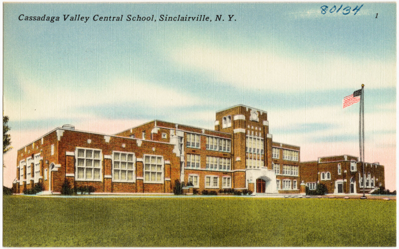 Cassadaga Valley Central School, Sinclairville, N. Y., Boston Public Library - undated