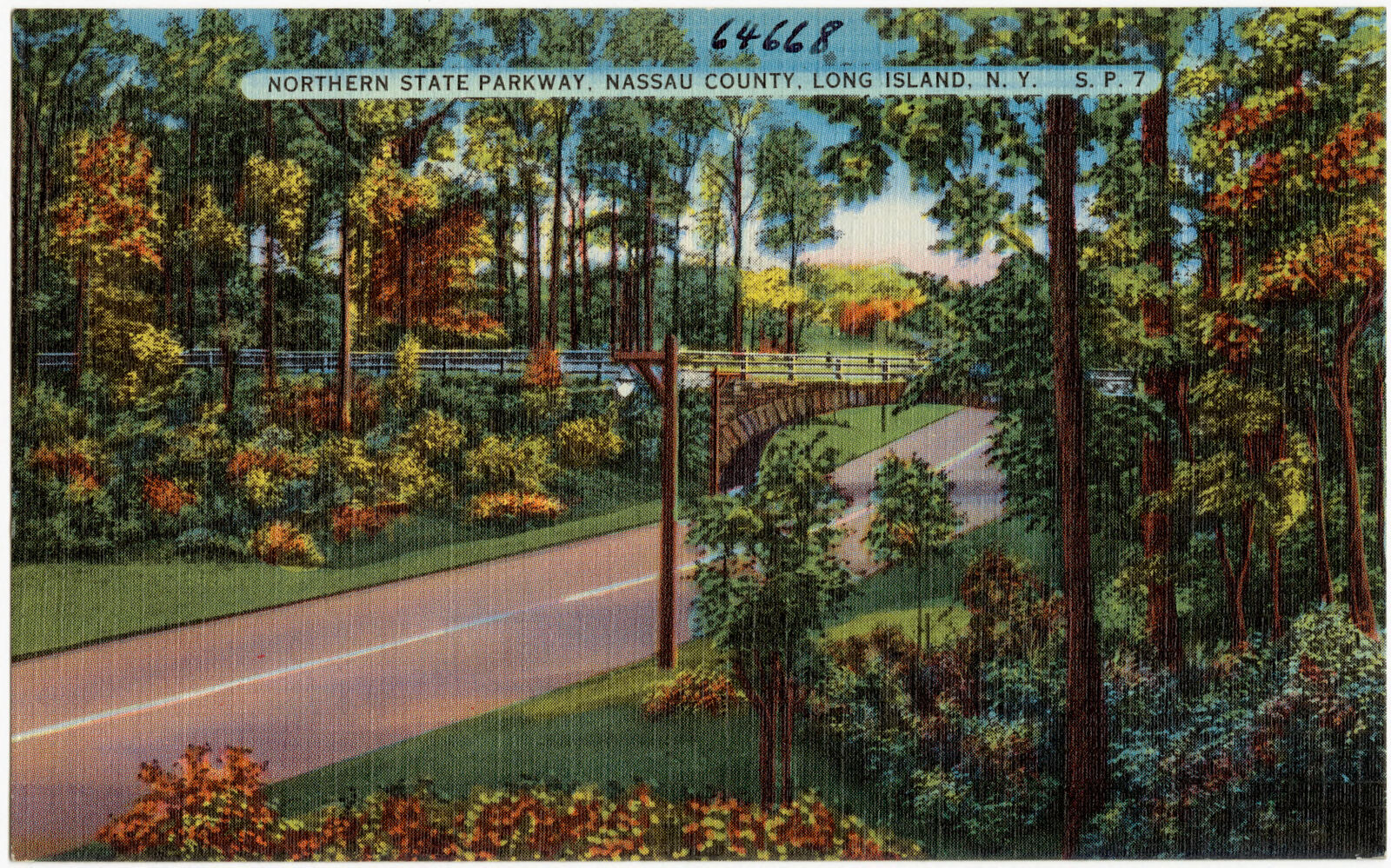 Northern State Parkway, Nassau County, Long Island, N. Y., Boston Public Library - undated