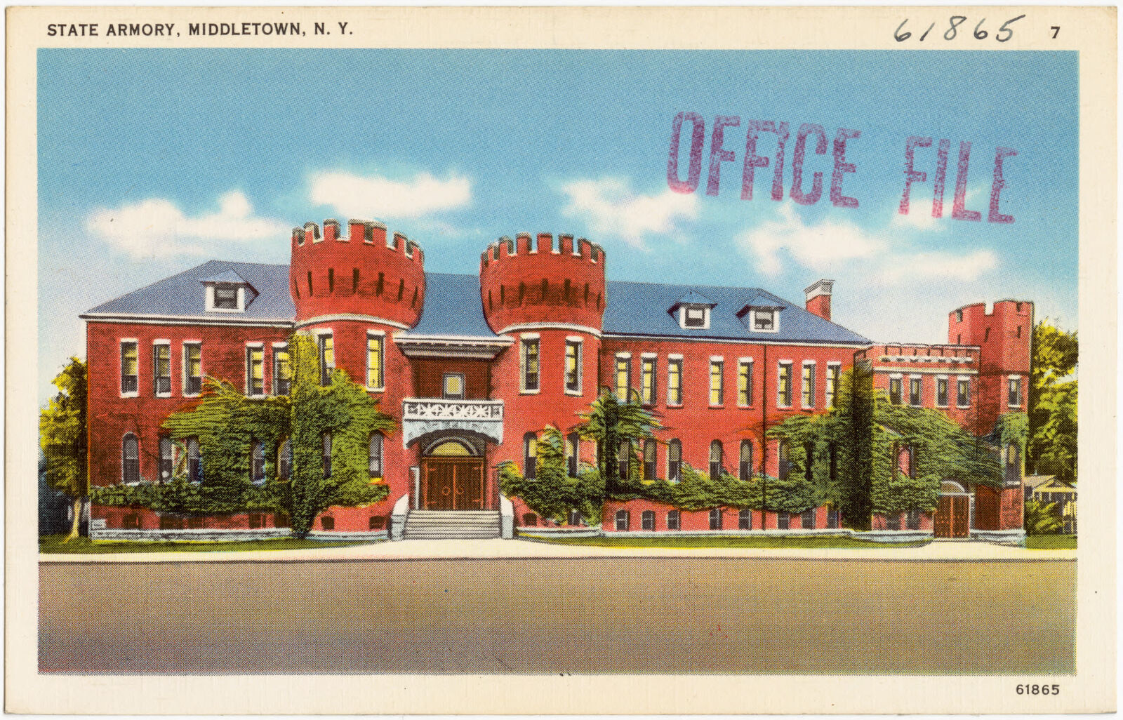 State armory, Middletown, N. Y., Boston Public Library - undated