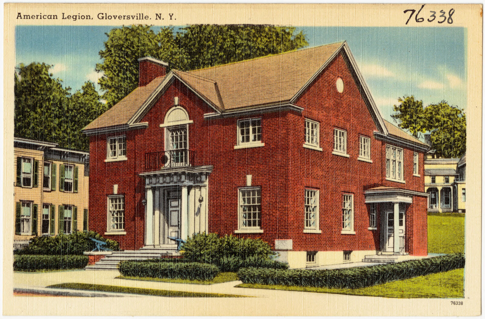 American Legion, Gloversville, N. Y., Boston Public Library - undated