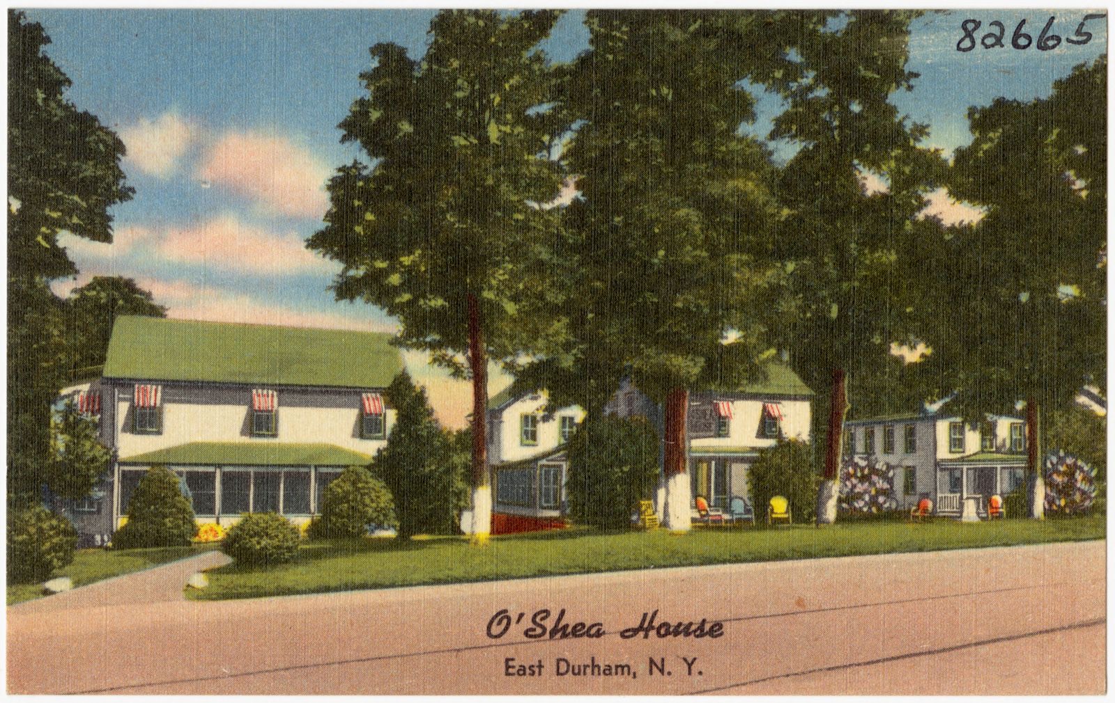 O'Shea House, East Durham, N. Y., Boston Public Library - undated