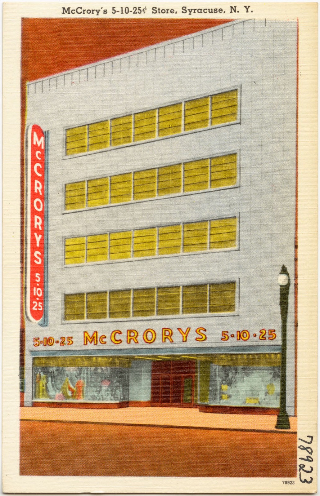 McCrory's 5-10-25 Cent Store, Syracuse, N. Y., Boston Public Library - undated