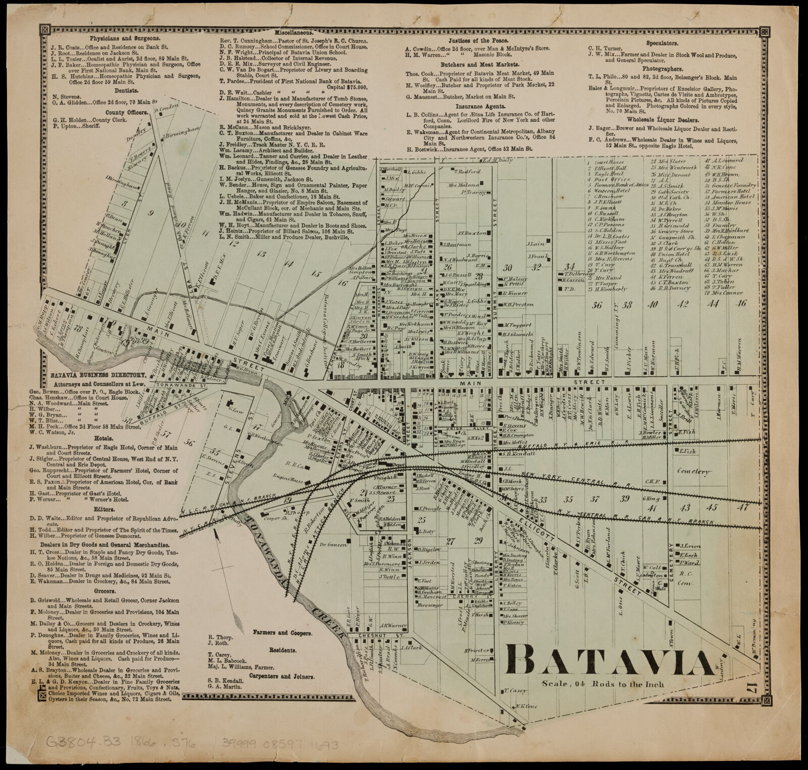 Batavia, Boston Public Library - undated