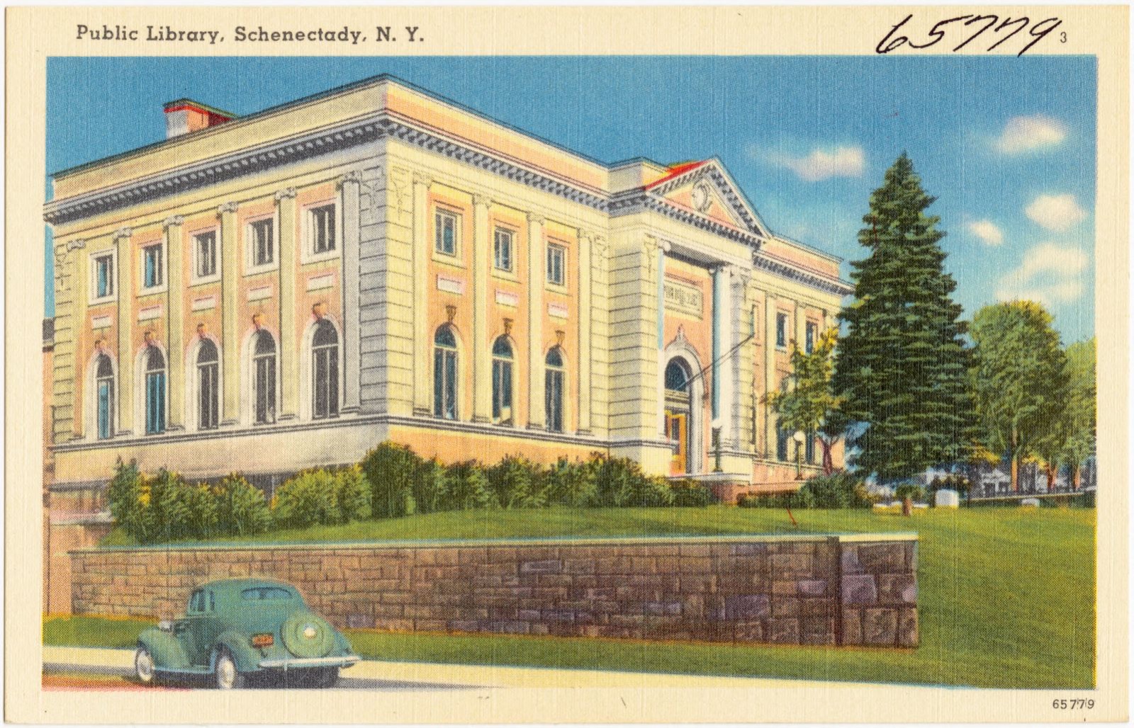 Public library, Schenectady, N. Y., Boston Public Library - undated