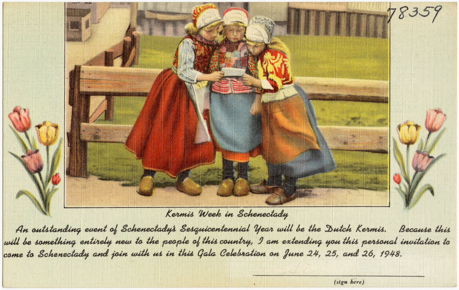 Kermis Week in Schenectady, Boston Public Library - undated