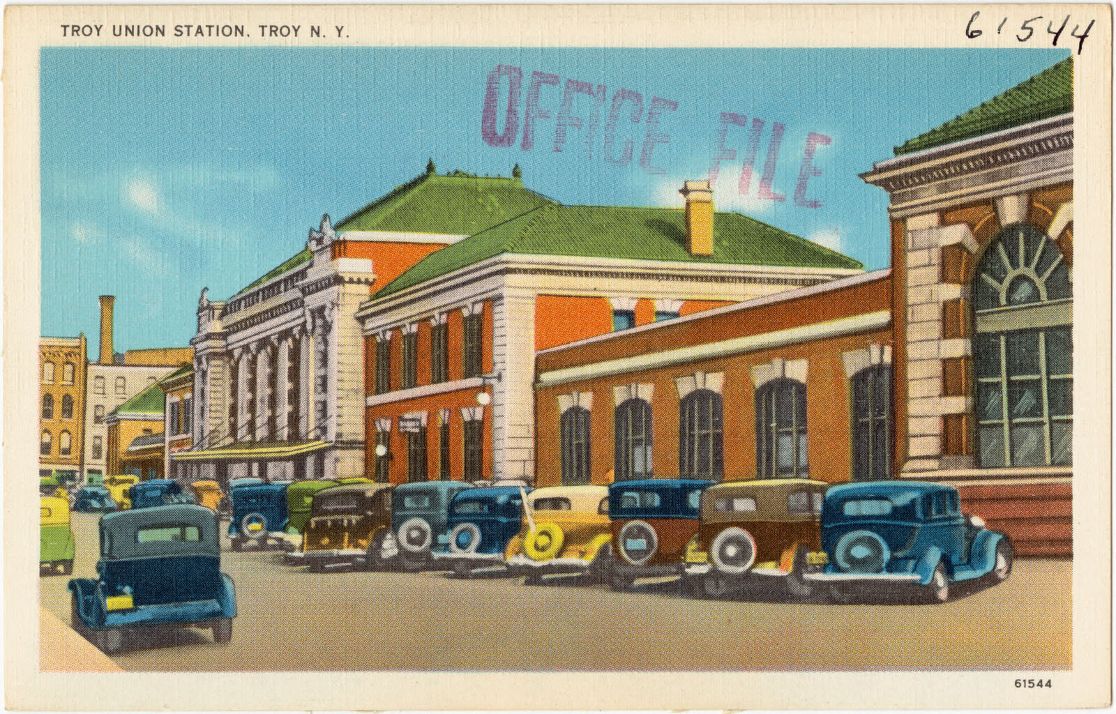Troy Union Station, Troy, N. Y., Boston Public Library - undated
