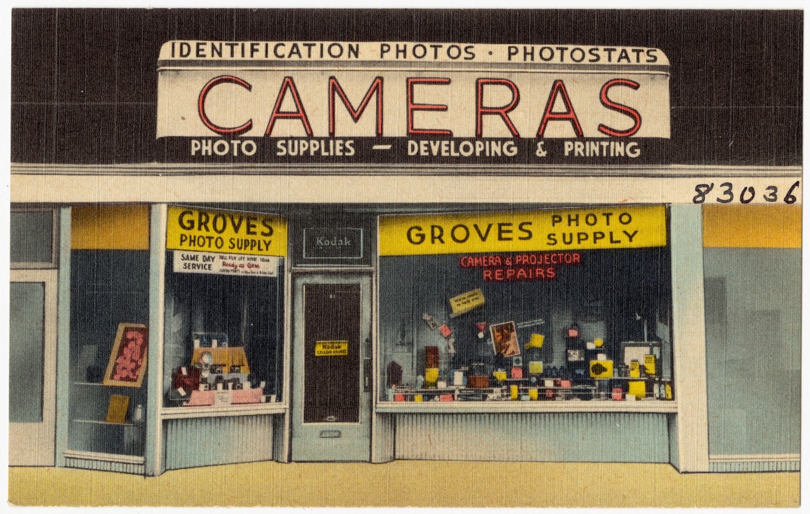 Groves Photo Supply, Boston Public Library - undated