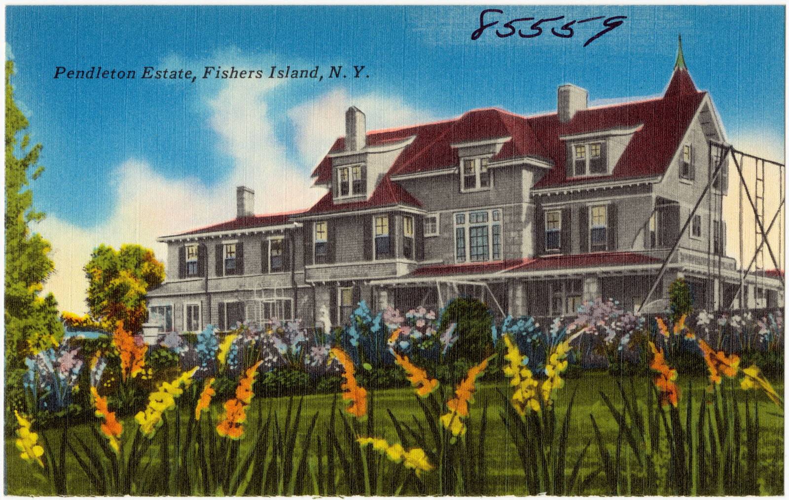 Pendleton Estate, Fishers Island, N. Y., Boston Public Library - undated