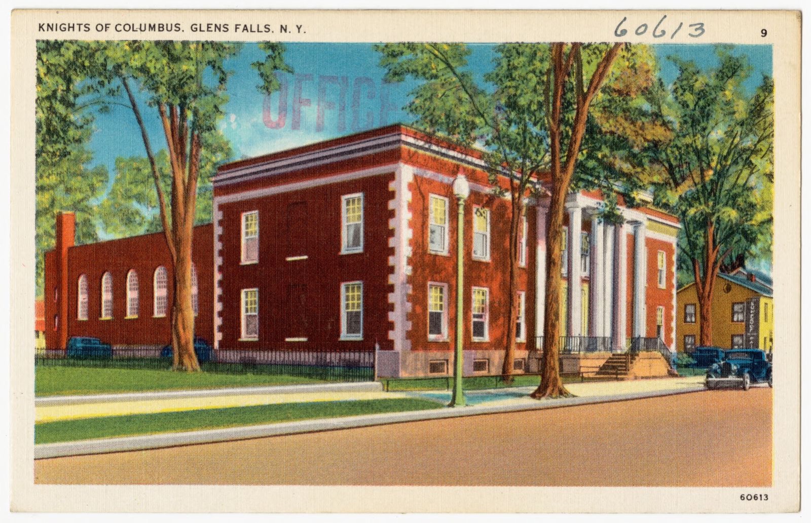 Knights of Columbus, Glens Falls, N. Y., Boston Public Library - undated