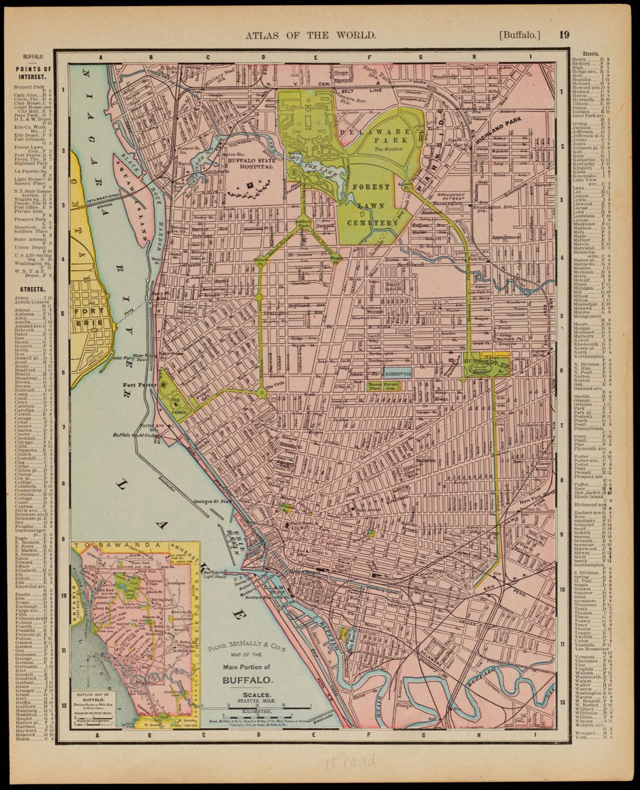 Main portion of Buffalo, Phillips Academy - undated
