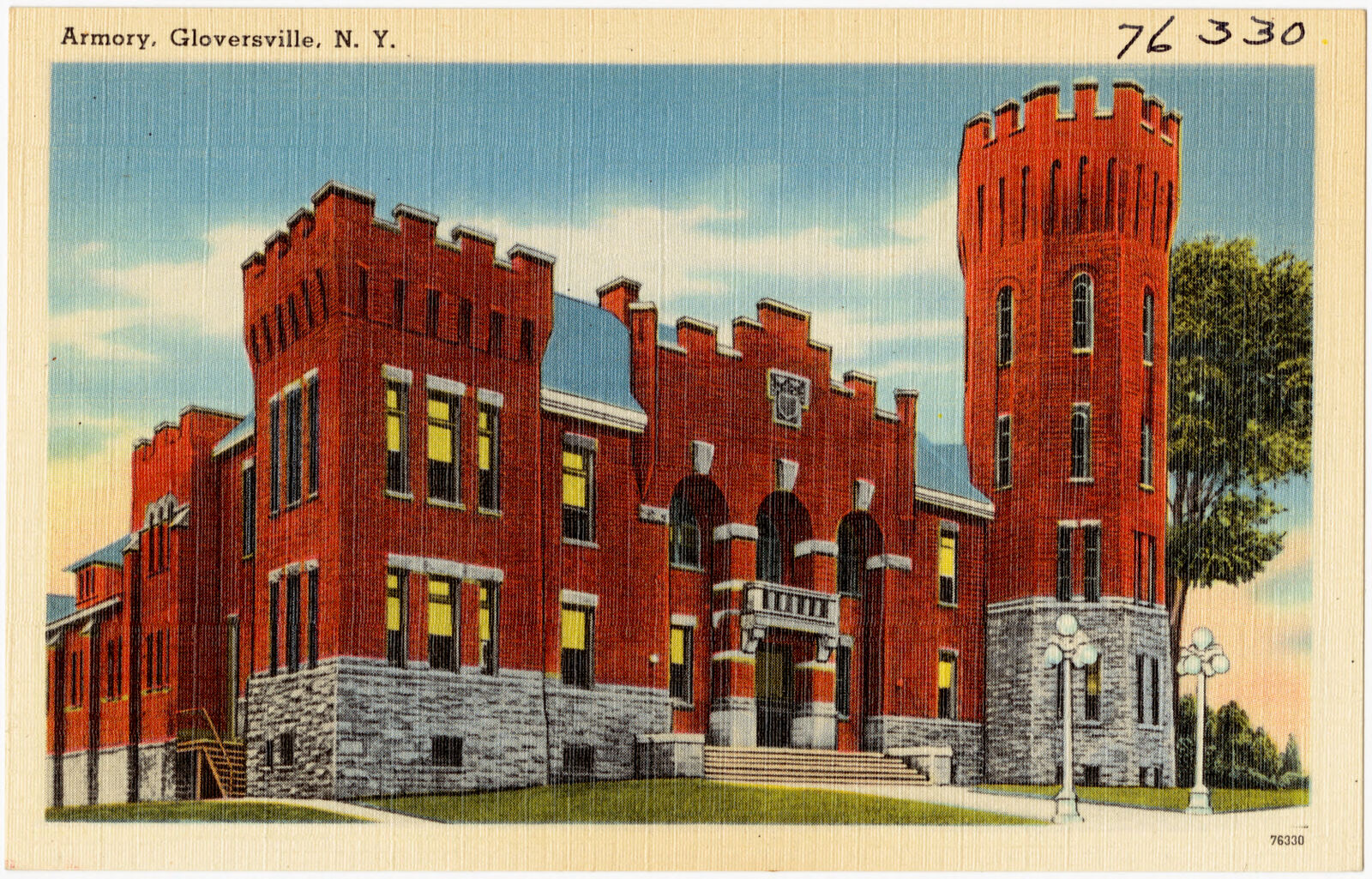 Armory, Gloversville, N. Y., Boston Public Library - undated