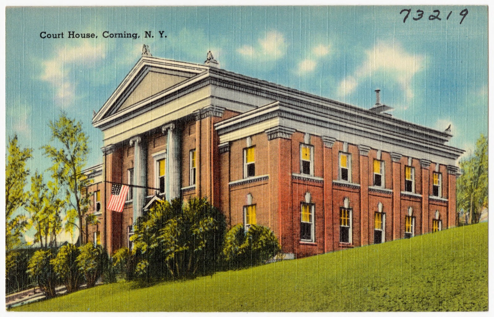 Court house, Corning, N. Y., Boston Public Library - undated