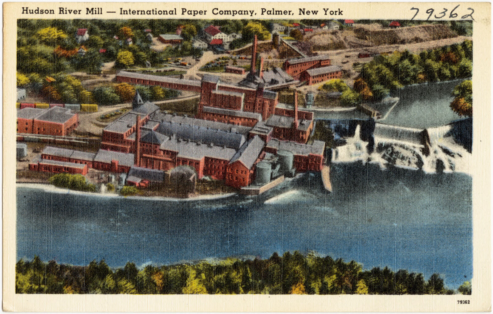 Hudson River Mill -- International Paper Company, Palmer, New York, Boston Public Library - undated