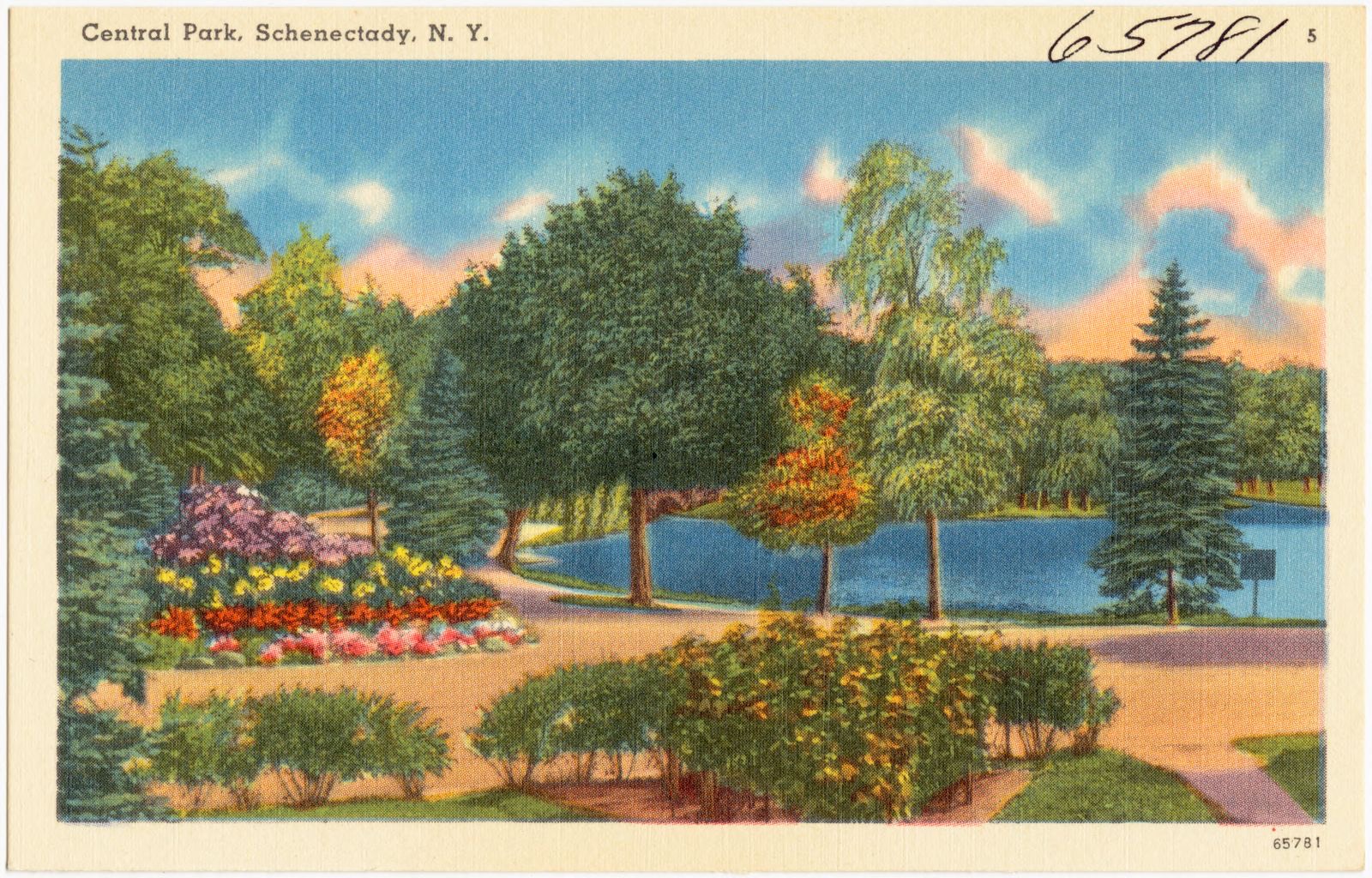 Central Park, Schenectady, N. Y., Boston Public Library - undated