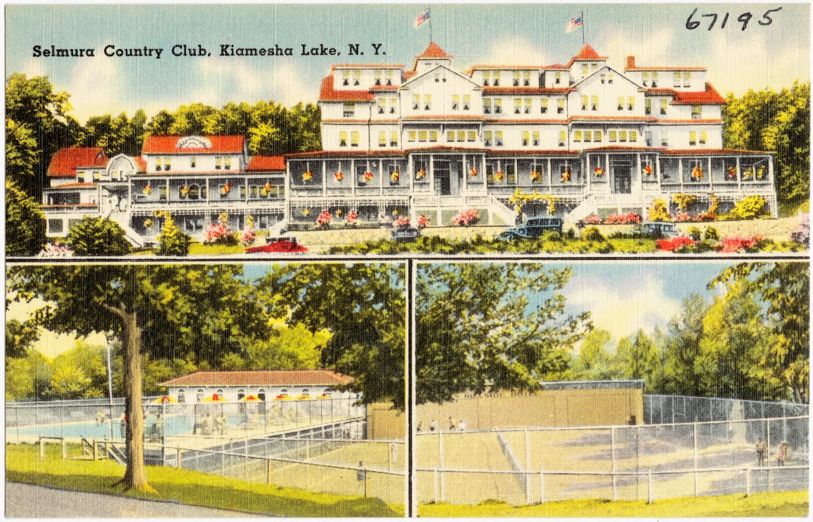 Selmura Country Club, Kiamesha Lake, N. Y., Boston Public Library - undated