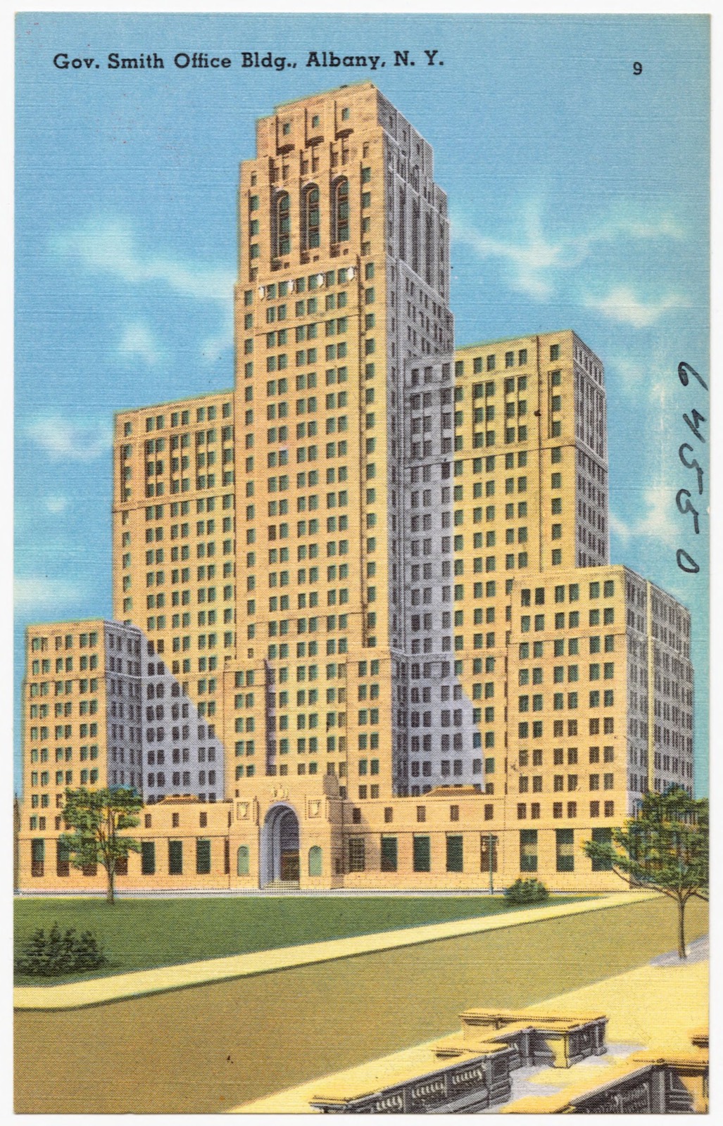 Gov. Smith Office Bldg., Albany, N. Y., Boston Public Library - undated