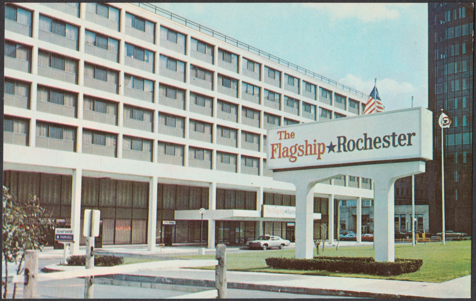Flagship Motel located on State Street, Rochester, N.Y., Boston Public Library - undated