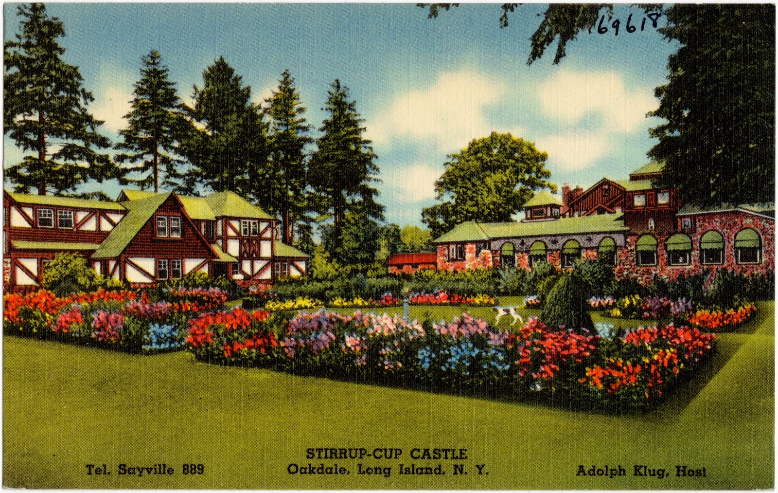 Stirrup-Cup Castle. Oakdale, Long Island, N. Y., Boston Public Library - undated