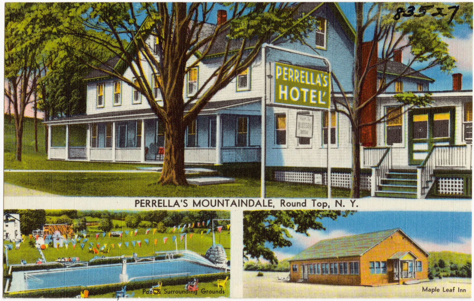 Perrella's Mountaindale, Round Top, N. Y., Boston Public Library - undated
