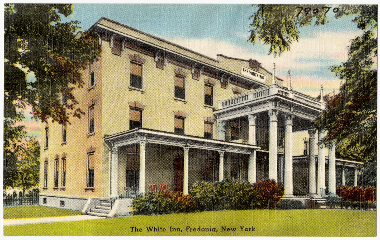 The White Inn, Fredonia, New York, Boston Public Library - undated