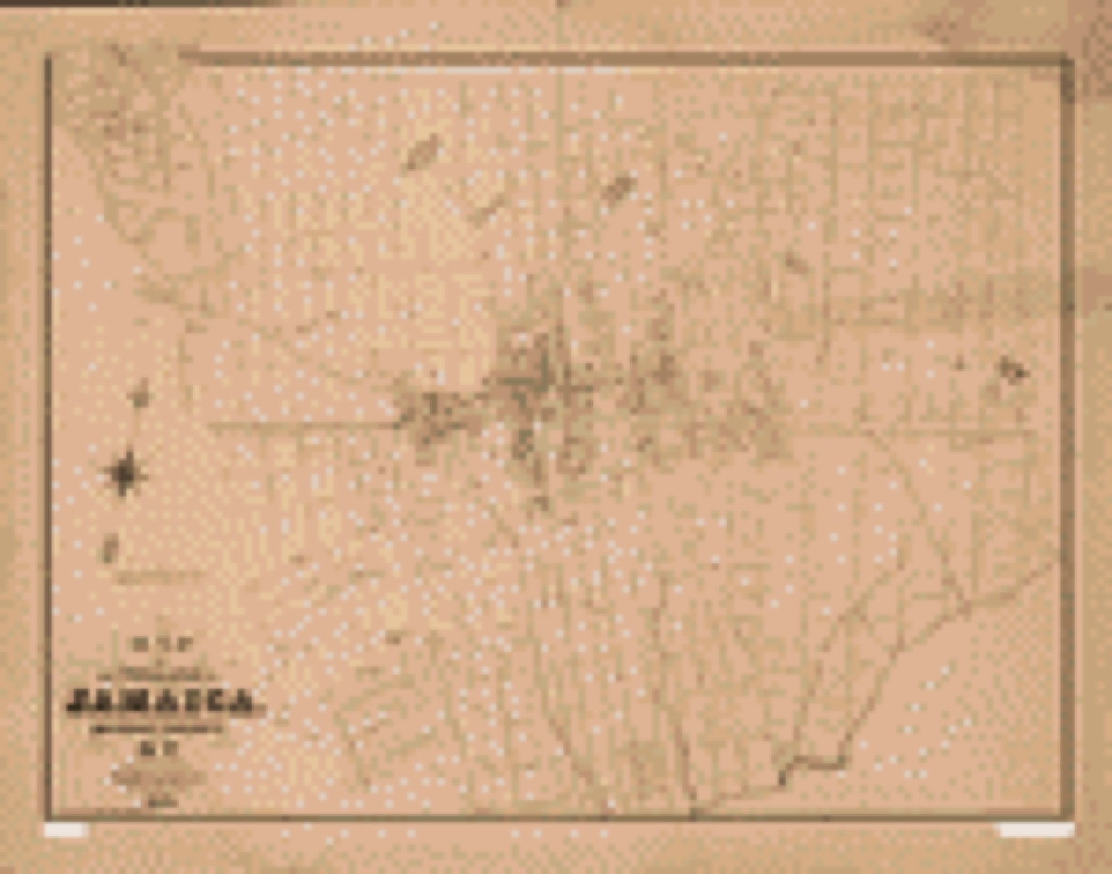 Land ownership map, 1876 - Map of the village of Jamaica, Queens County, N.Y. : showing every lot and building