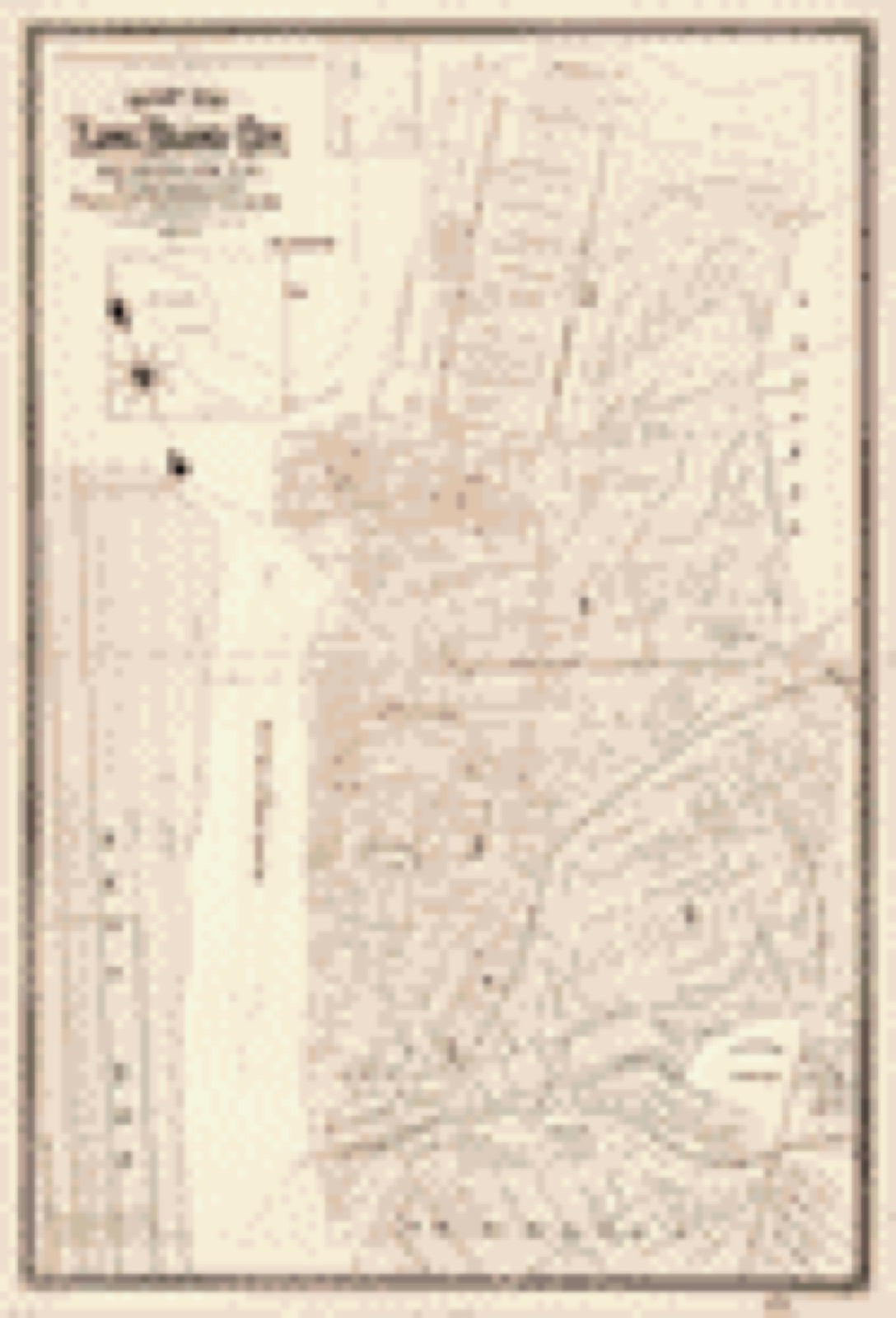 Land ownership map, 1874 - Map of Long Island City, Queens Co. N.Y. : showing farm lines &c. &c. : reduced from Commissioners new city map