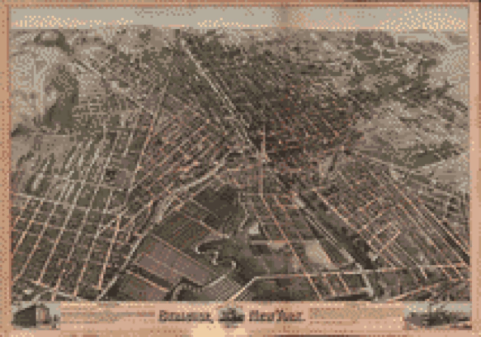 Bird's-eye view, 1874 - Birds eye view of Syracuse, New York : 1874