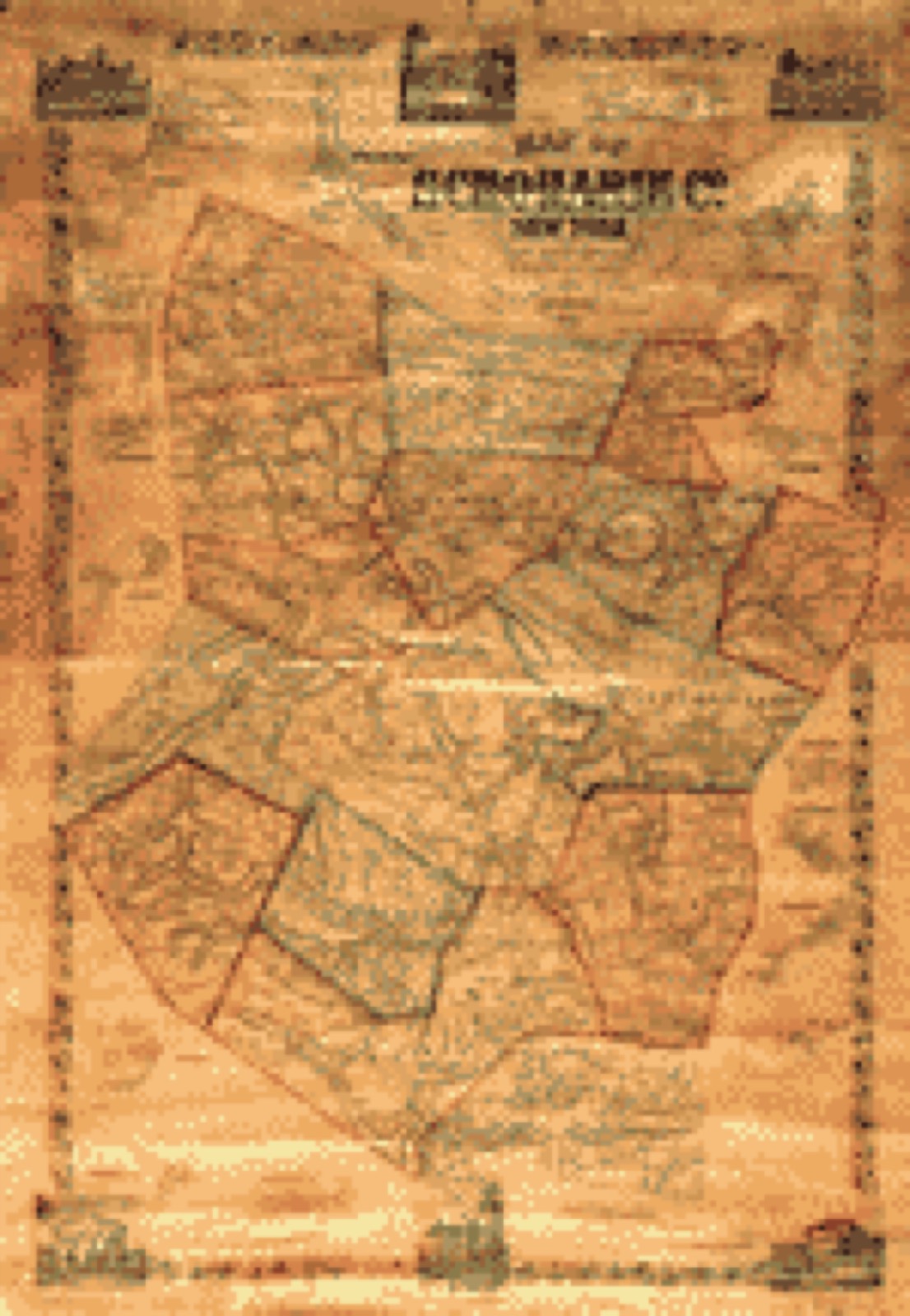 Land ownership map, 1856 - Map of Schoharie Co., New York