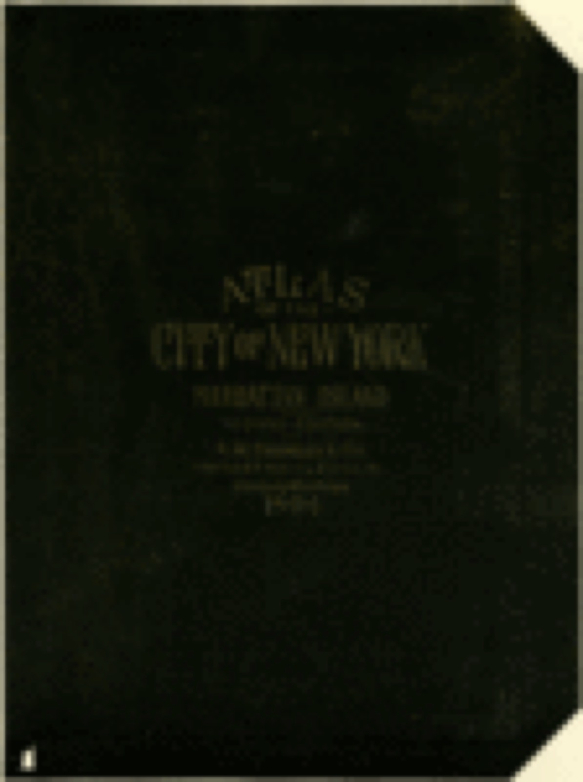 Land ownership map, 1894 - Atlas of the city of New York, Manhattan Island : from actual surveys and official plans