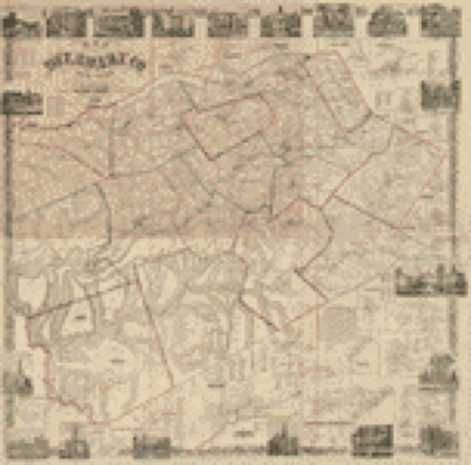 Land ownership map, 1856 - Map of Delaware Co., New York