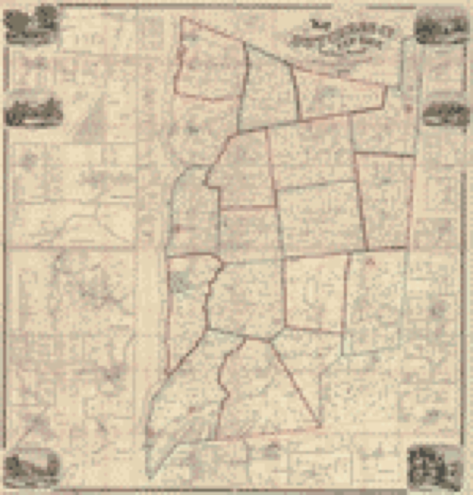 Land ownership map, 1858 - Map of Dutchess Co., New York : from actual surveys