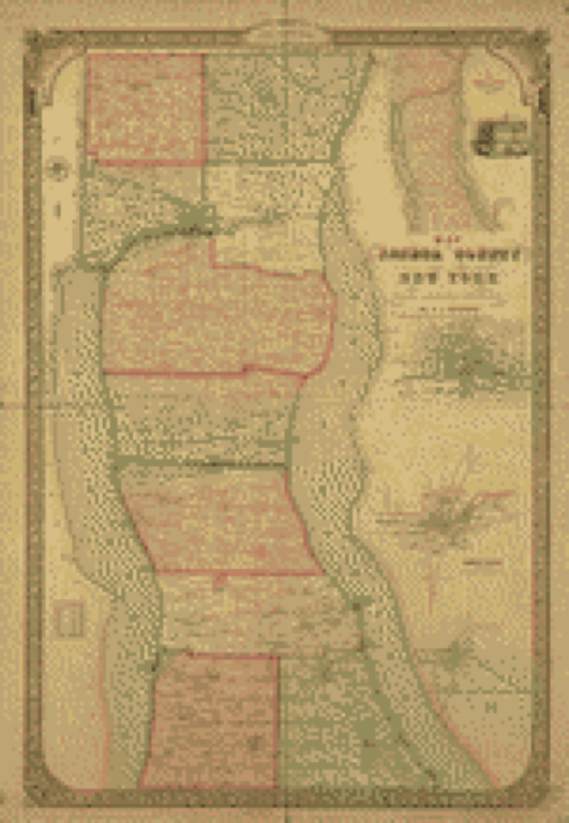 Land ownership map, 1858 - Map of Seneca County, New York : from original surveys