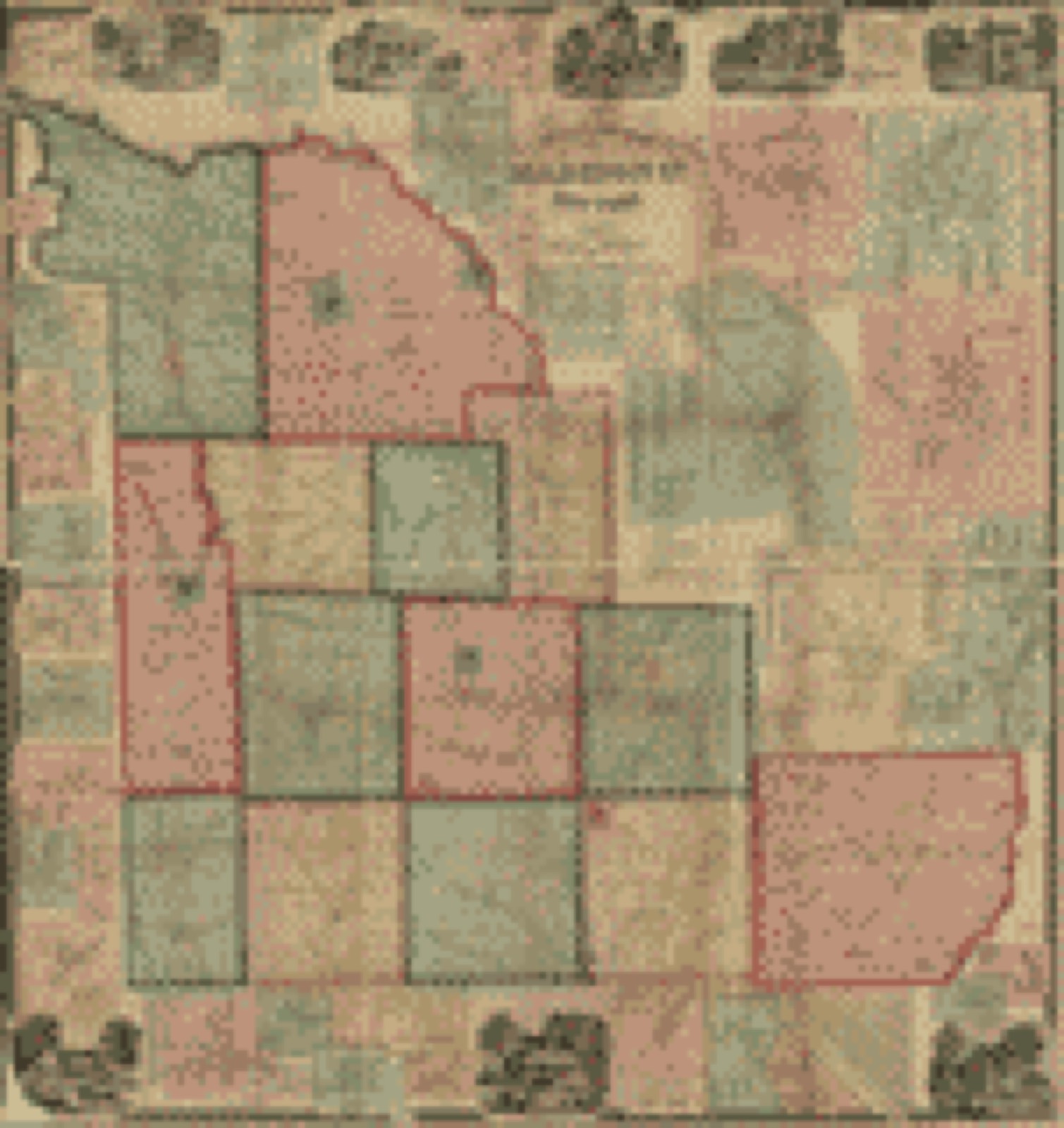 Land ownership map, 1859 - Gillette's map of Madison Co., New York : from actual surveys