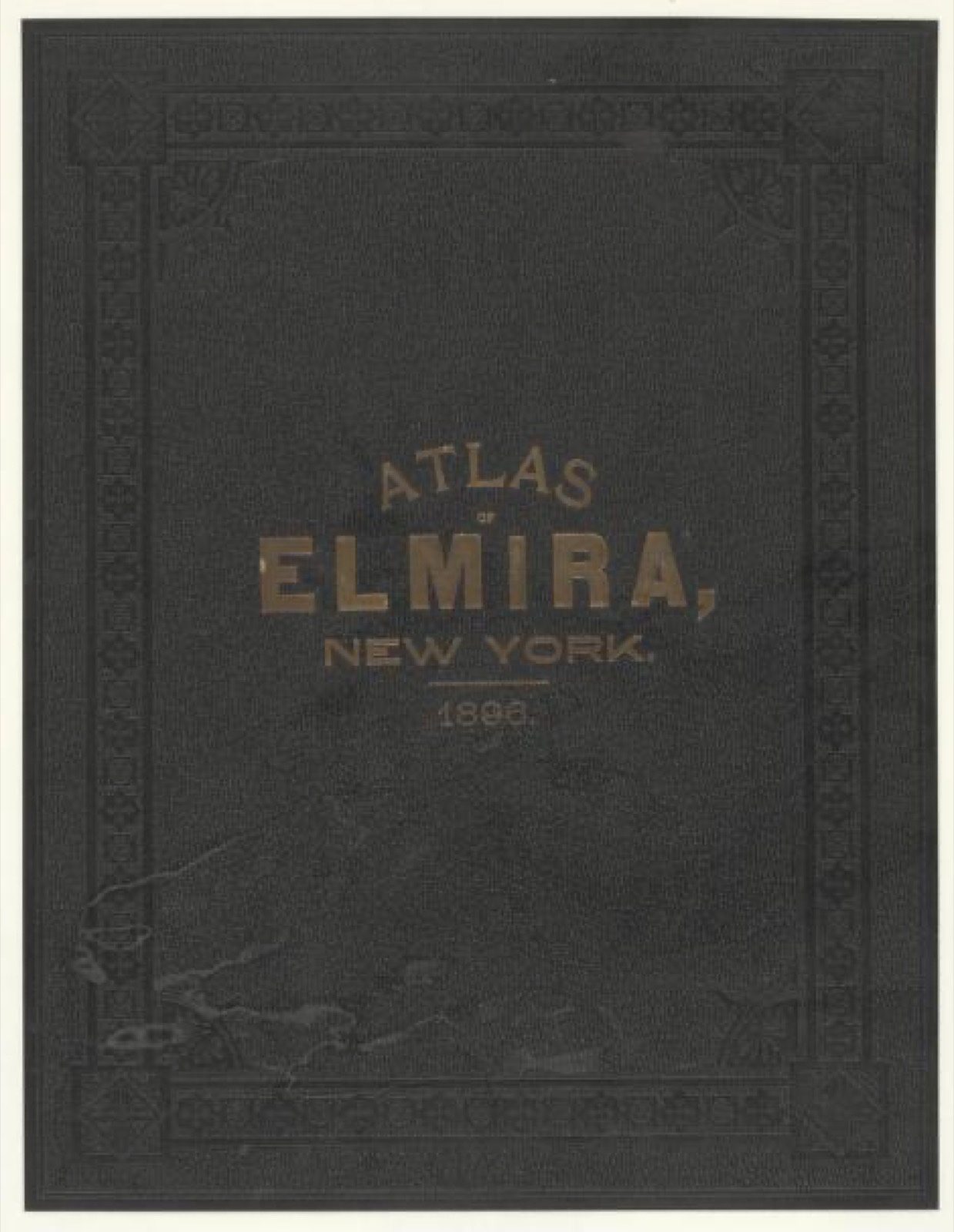 Land ownership map, 1896 - Atlas of the city of Elmira, New York : from official records, private plans and surveys, under the direction and personal supervision of