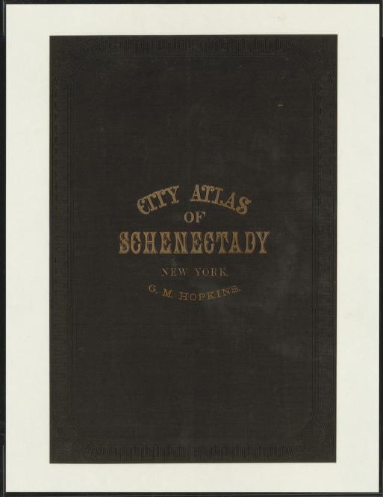 Land ownership map, 1880 - City atlas of Schenectady, N.Y. : from official records, private plans and actual surveys