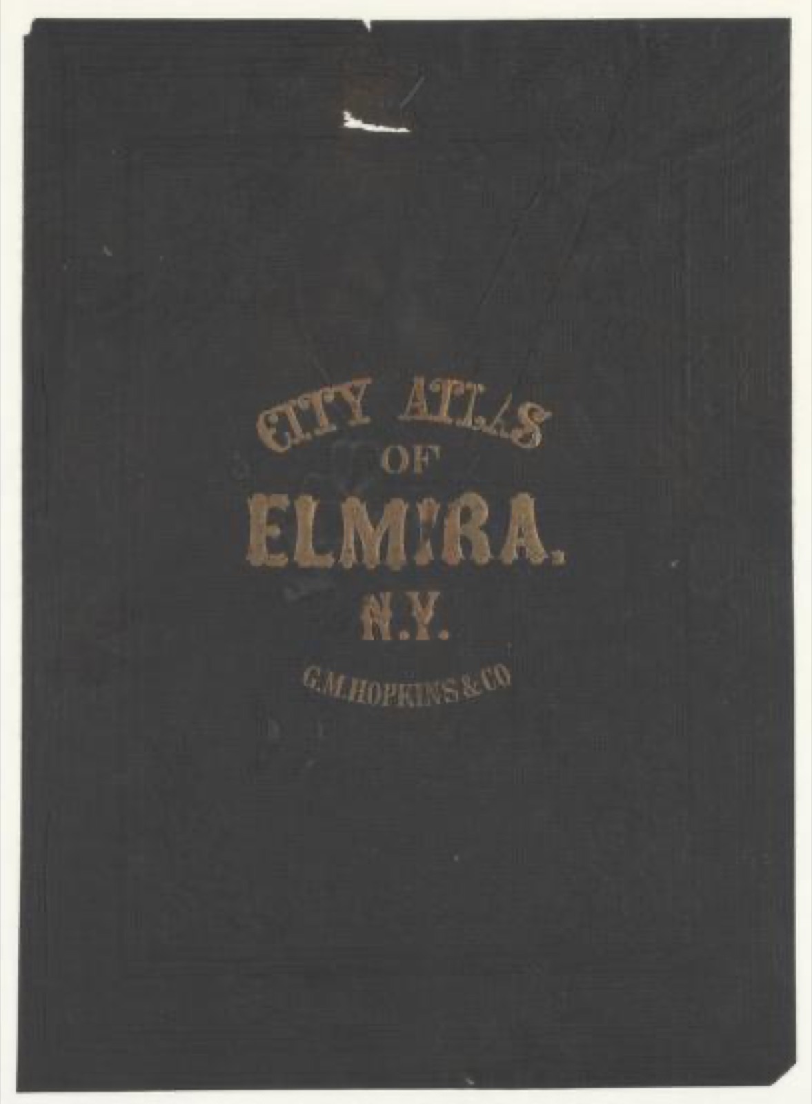 Land ownership map, 1876 - City atlas of Elmira, New York : from official records, private plans and actual surveys, based upon plans deposited in the Department of Surveys