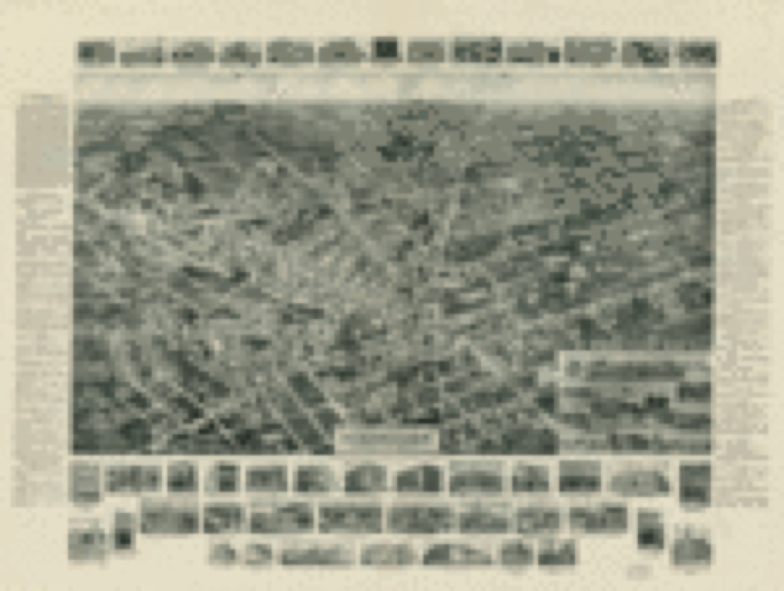 Bird's-eye view, 1925 - 1925 aero-view of Hicksville, Long Island, Nassau County, New York