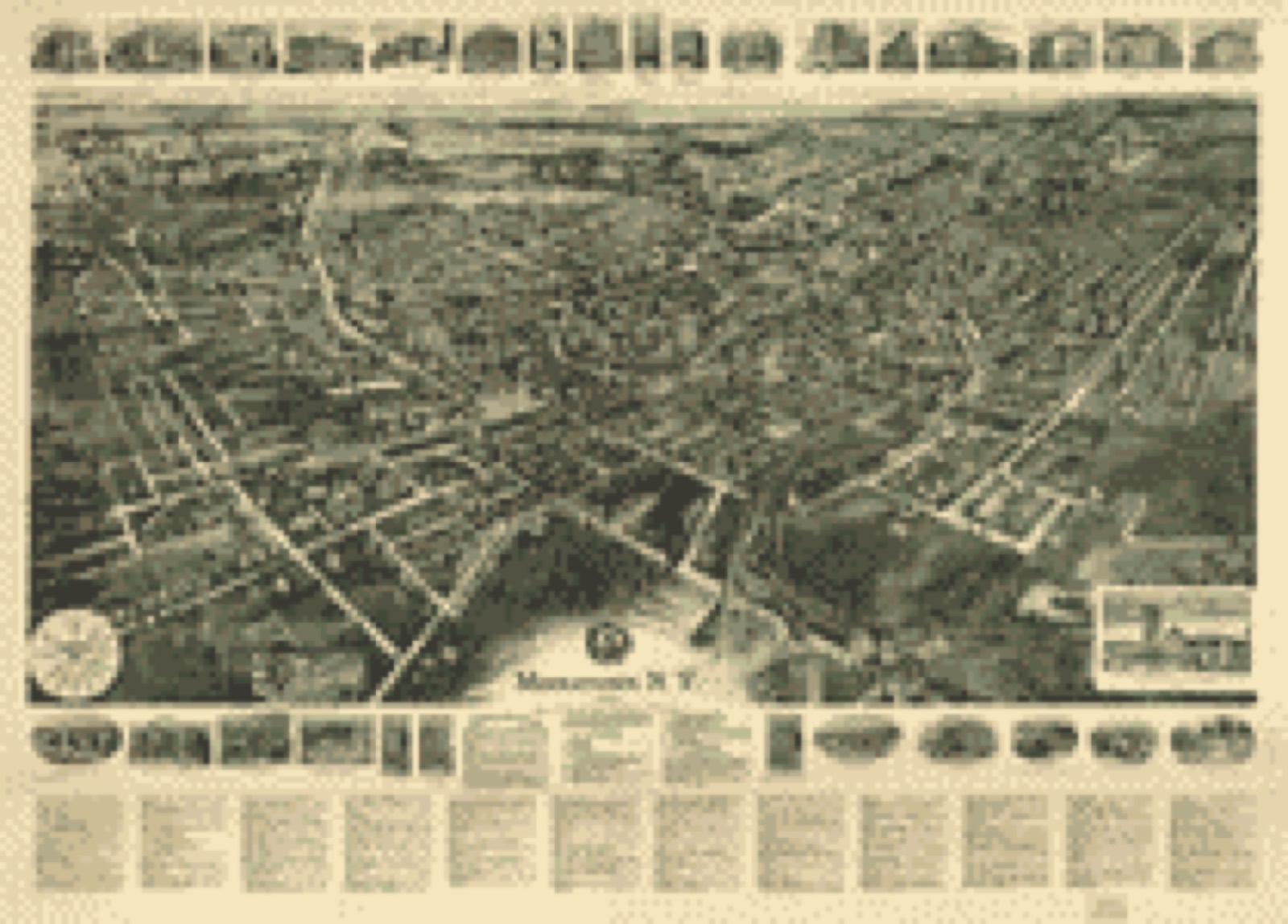Bird's-eye view, 1922 - Middletown, N.Y. 1922