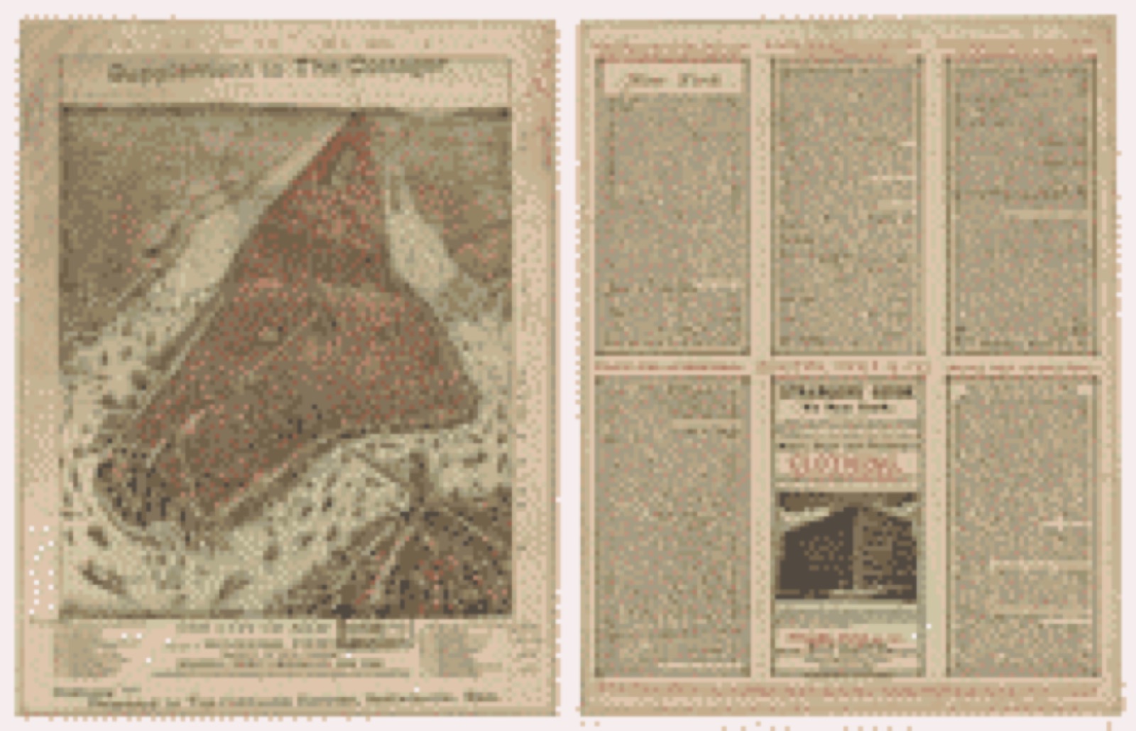 Bird's-eye view, 1879 - The city of New York