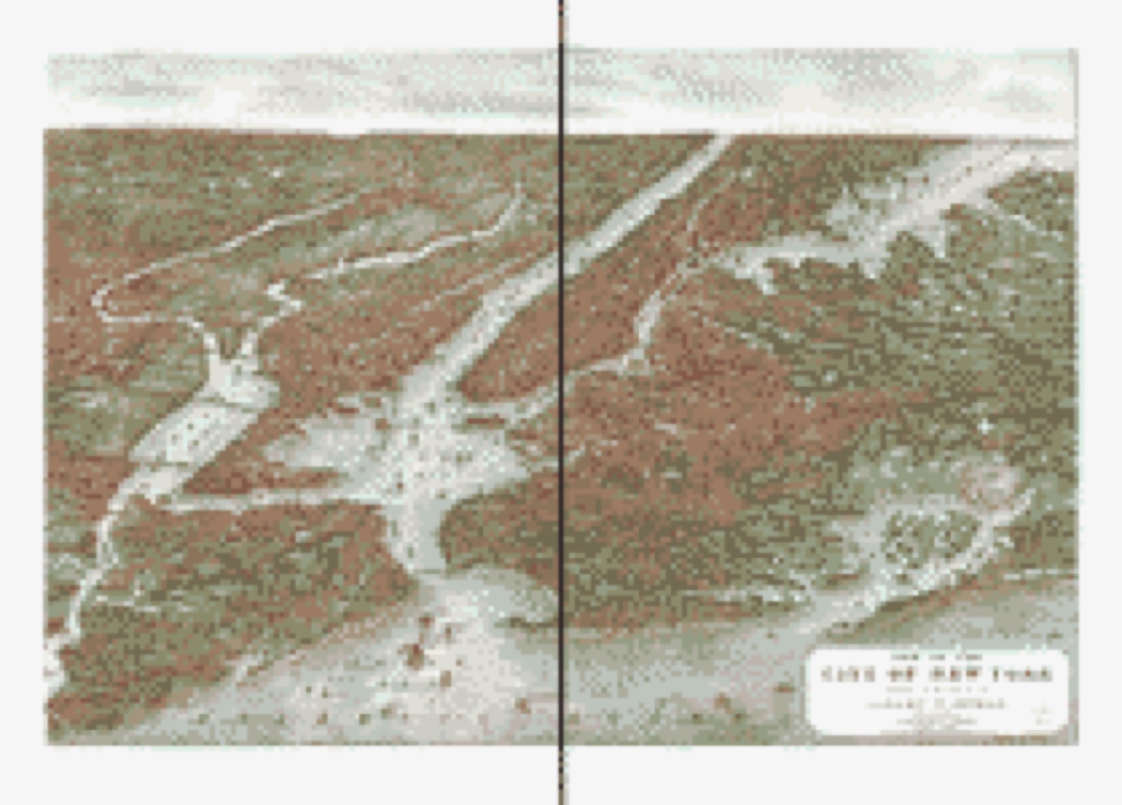 Bird's-eye view, 1907 - View of the city of New York and vicinity