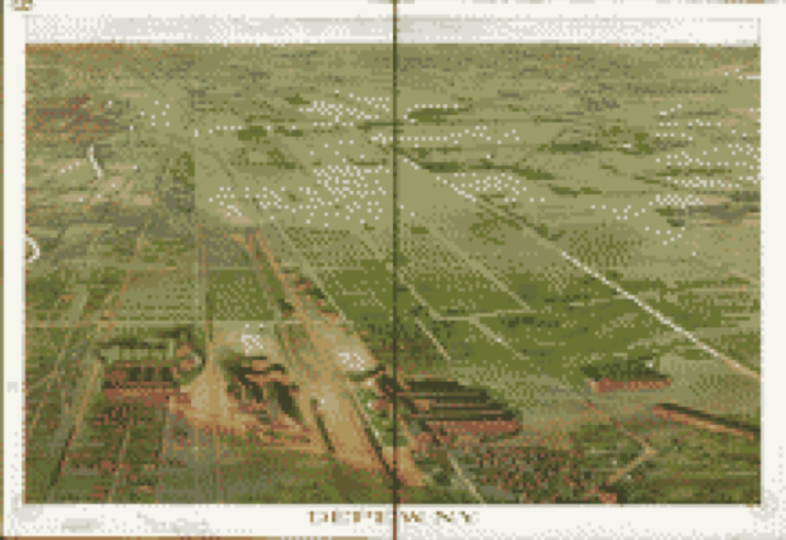Bird's-eye view, 1898 - Depew, N.Y.