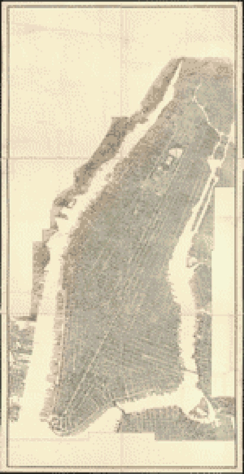 Bird's-eye view, 1900 - [Bird's-eye-view of Manhattan and adjacent districts, New York City]