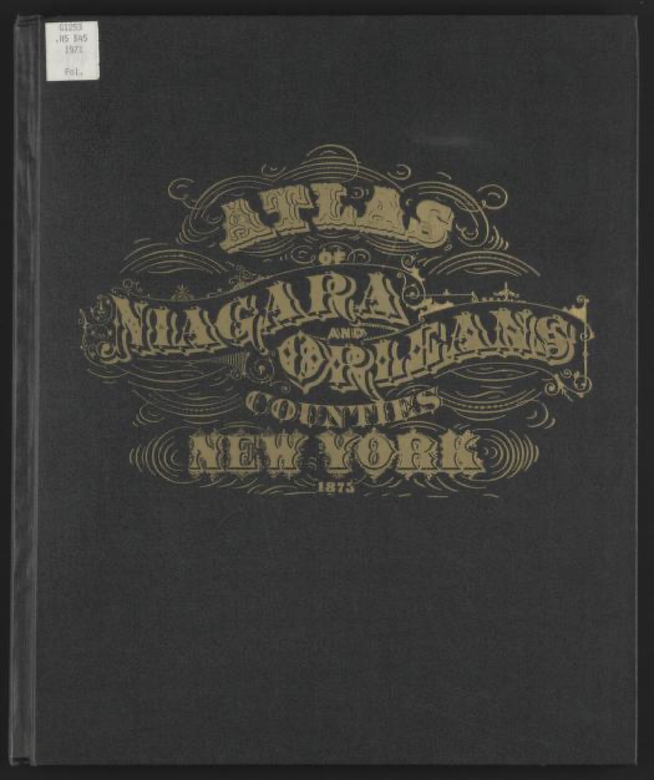 Land ownership map, 1971 - Atlas of Niagara and Orleans counties, New York : from actual surveys and official records