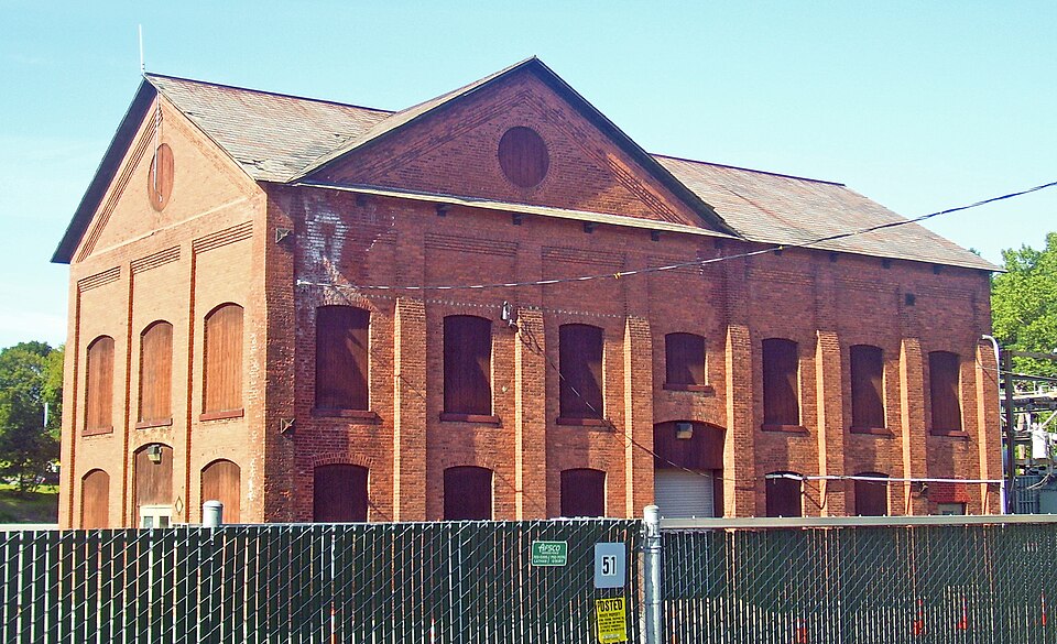 Photograph of Saratoga Gas, Electric Light and Power Company Complex