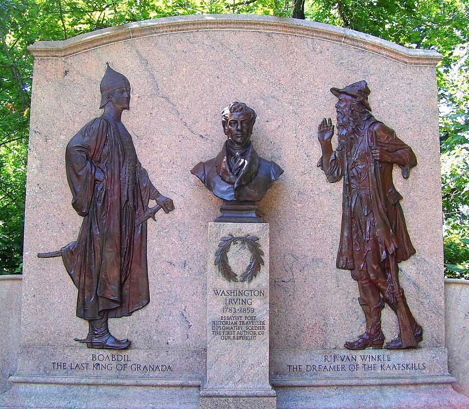 Photograph of Washington Irving Memorial