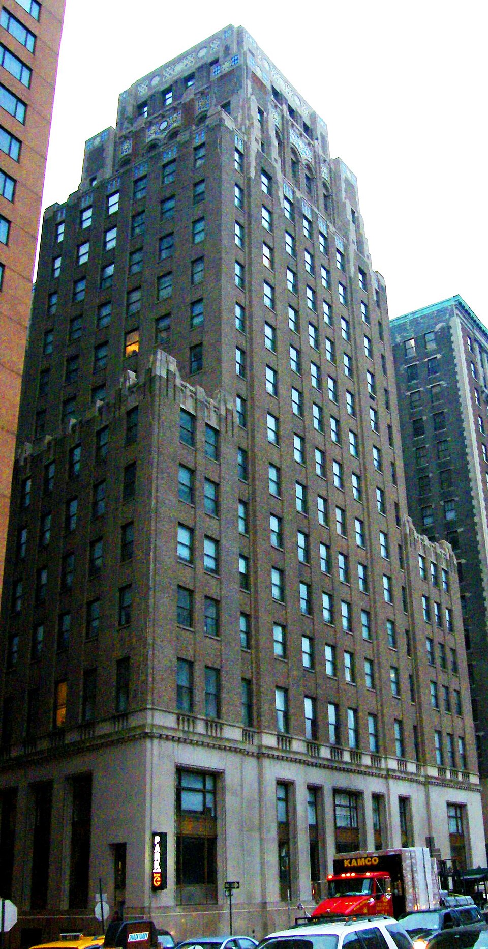 Photograph of New York Evening Post Building