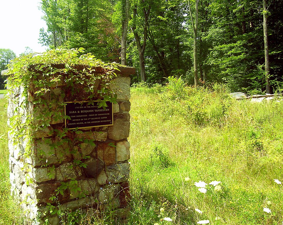 Photograph of Benjamin Van Keuren House Ruin