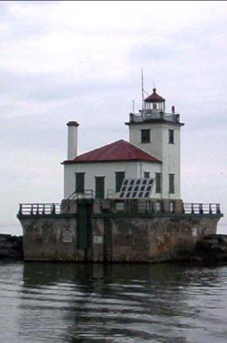 Photograph of Oswego Harbor West Pierhead Light